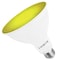Luxrite PAR38 LED Yellow Light Bulb 8W 45W Equivalent Damp Rated UL Listed E26 Medium Base LR31641-1PK - alternate 1